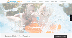 Desktop Screenshot of mastertouchpools.com
